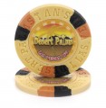 Desert Palms Poker Chip - Yellow