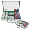 200 Chip Texas Hold'Em Set w/Clear Cover Aluminum Case