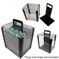 1000 Chip Capacity Clear Carrier