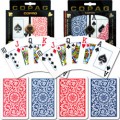 Copag Poker & Bridge Jumbo Index - Blue/Red Set of 2