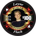 Layne Flack Limited Edition Poker Chip