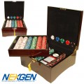 750 Lucky Bee EDGESPOT NEXGEN Chips w/Mahogany Case