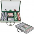 200 pc LUCKY CROWN 11.5g Chip Set w/Clear Top Alum. Case