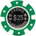 Casino Las Vegas 12 gram Coin Inlay Poker Chips