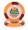 $25000 Dunes Commemorative Casino Clay Chips