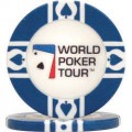 World Poker TourT 11.5g Clay-Filled Tournament Poker Chips