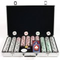 650 11.5g 4 Aces Poker Chip Set w/Executive Aluminum Case