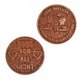 Gem Saloon Brass Reproduction Brothel Token