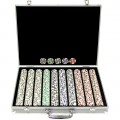 1000 11.5g 4 Aces Poker Chip Set w/Aluminum Case