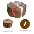 Solid Wood Poker Chip Carousel