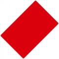 Bridge size Cut Card Red