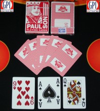 Paulson Playing Cards - Red