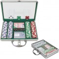 200 Chip Ace/King Suited 11.5g Set w/Clear Top Aluminum Case