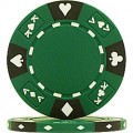 14 GRAM TRI COLOR ACE KING SUITED CLAY POKER CHIP