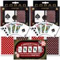 2Sets of CopagT Playing Cards red/blk +2012 WSOP Entry