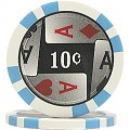 11.5g 4 Aces Poker Chip 10 cents