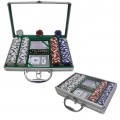 200 Royal Suited 11.5g Chips w/Clear Cover Aluminum Case