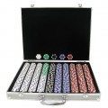 1000 Deadwood Casino 11.5 Gram Poker Chips in ALUM Case