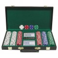 300 Chip Texas Hold'Em Set w/Deluxe Case