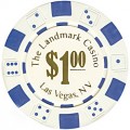 Landmark Casino 11.5 Gram Poker Chips w/ Denominations