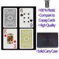 Arrow Black and Gold KEM Cards Narrow Jumbo 2-pack