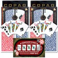 2Sets of CopagT Playing Cards blue/red +2012 WSOP Entry