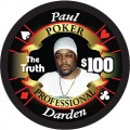 Paul Darden Limited Edition Poker Chip